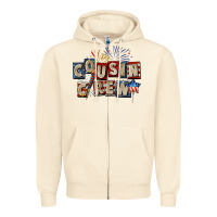 Sandshell Cousin crew 4th of july Zipper Hoodie - CowGirlArtShop