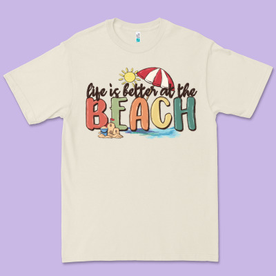 Life Is Better At The Beach Premium Tee Designed By Maliassmallbusiness