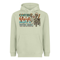 Matcha coffee because murder is wrong bbs Heavyweight Hoodie - BundleAndBundleShop