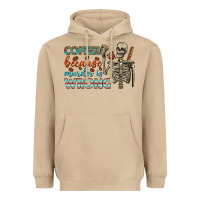 Mushroom coffee because murder is wrong bbs Heavyweight Hoodie - BundleAndBundleShop