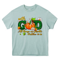 Arona with god all things are possible Heavy Core Tee - AdoDesignShop