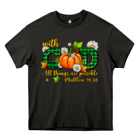 Asphalt with god all things are possible Heavy Core Tee - AdoDesignShop