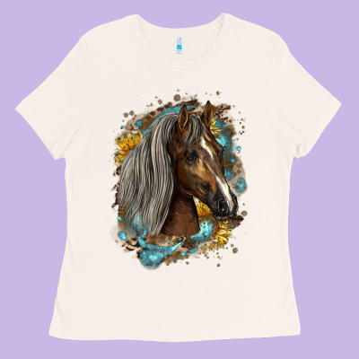 Western Tennessee Horse Ladies Tee Designed By Lillyallendesigns