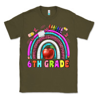 Army Green 6 th grade Classic Tee - BundleAndBundleShop
