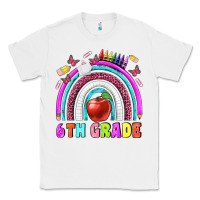 White 6 th grade Classic Tee - BundleAndBundleShop