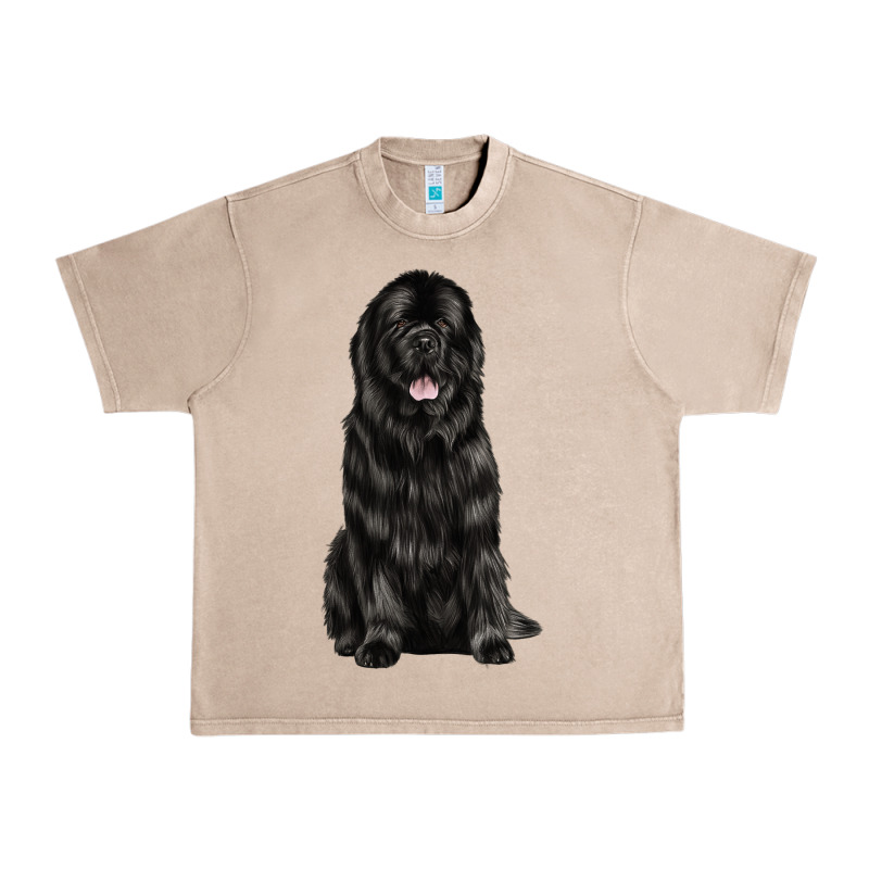 Newfoundland Dog Urban Heavy Tee by LillyAllenDesigns | Teevron