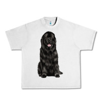 Lunar Rock newfoundland dog Urban Heavy Tee - LillyAllenDesigns