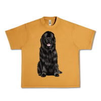 Peanut Butter newfoundland dog Urban Heavy Tee - LillyAllenDesigns