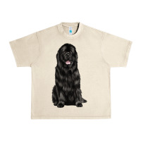 Sandshell newfoundland dog Urban Heavy Tee - LillyAllenDesigns