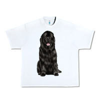 White newfoundland dog Urban Heavy Tee - LillyAllenDesigns