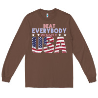 Chestnut Usa Beat Everybody Long Sleeve Tee - Bettercallsaul
