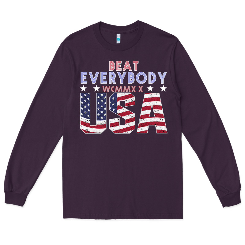 Usa Beat Everybody Long Sleeve Tee by Bettercallsaul | Teevron