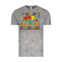 Cloud Rock puzzle heart inclusivity message Vintage Tee - LillyAllenDesigns