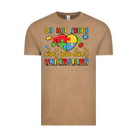 Vintage Coffee puzzle heart inclusivity message Vintage Tee - LillyAllenDesigns