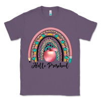 Lavender hello preschool Classic Tee - JahusDesignShop