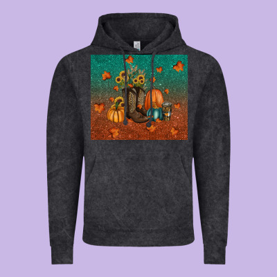 Fall Tumbler Vintage Hoodie Designed By Ranaportraitstore