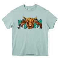Arona highland cow mom Heavy Core Tee - Jasminsmagicworld