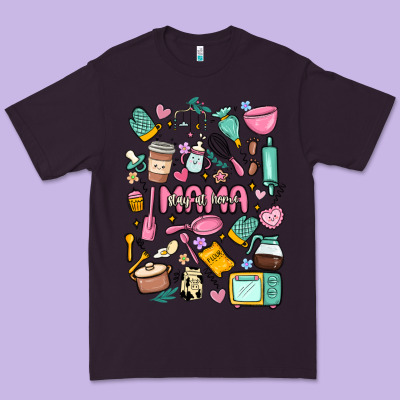 Can't Talk Right Now Doing Mama Stay At Home Stuff Premium Tee Designed By Maliassmallbusiness