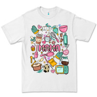 White can't talk right now doing mama stay at home stuff Premium Tee - MaliasSmallBusiness