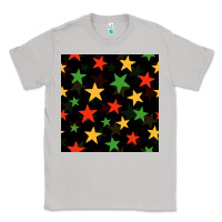 Moon Dust african color stars seamless pattern Classic Tee - BundleAndBundleShop