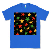True Royal african color stars seamless pattern Classic Tee - BundleAndBundleShop