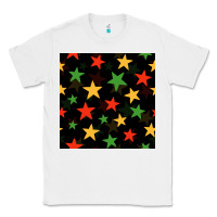 White african color stars seamless pattern Classic Tee - BundleAndBundleShop