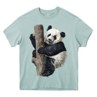 Arona Giant Panda Heavy Core Tee - LillyAllenDesigns