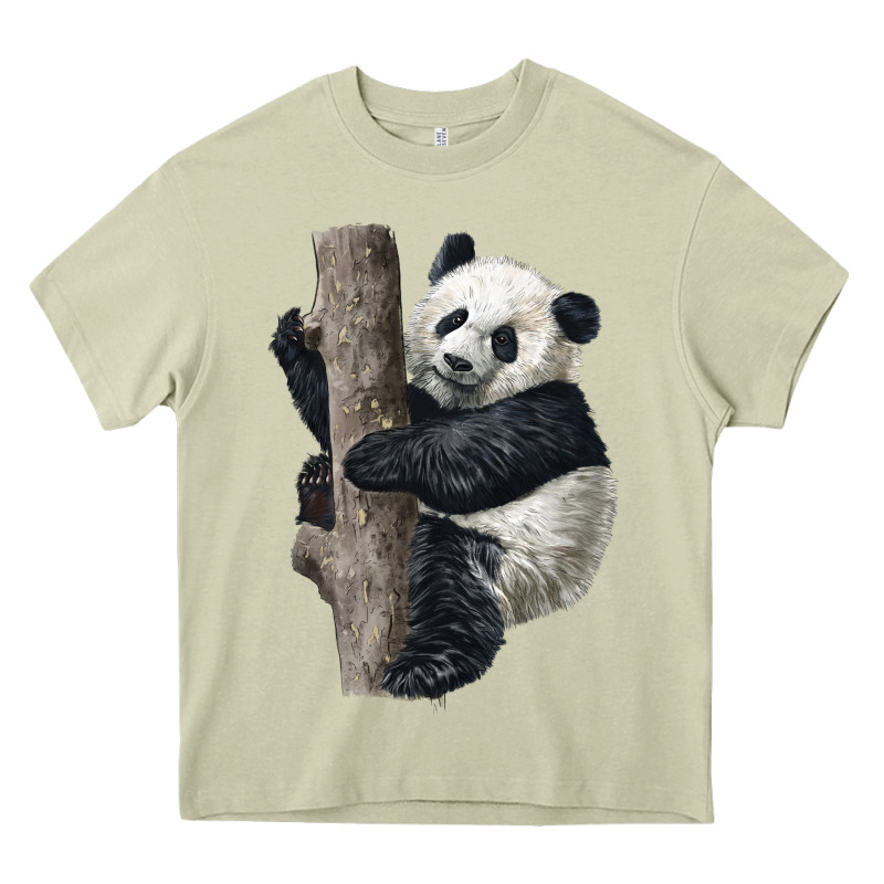 Giant Panda Heavy Core Tee by LillyAllenDesigns | Teevron