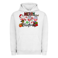 Pigment Lunar Rock Merry Christmas Urban Hoodie - CowhideDigitalArt