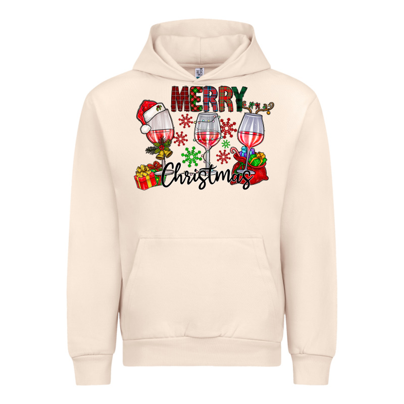 Merry Christmas Urban Hoodie by CowhideDigitalArt | Teevron