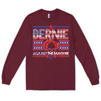 Burgundy Bernie Against The Machine Long Sleeve Tee - Bettercallsaul