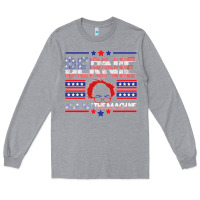 Heather Grey Bernie Against The Machine Long Sleeve Tee - Bettercallsaul