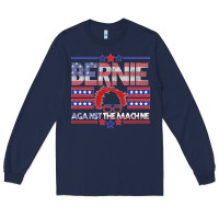 Navy Bernie Against The Machine Long Sleeve Tee - Bettercallsaul