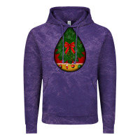 Cloud Purple christmas teardrop Vintage Hoodie - BundleAndBundleShop