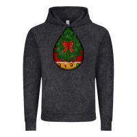 Vintage Black christmas teardrop Vintage Hoodie - BundleAndBundleShop