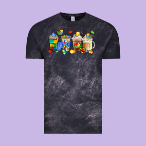 Image Title Puzzlethemed Beverages And Accessories Vintage Tee Designed By Lillyallendesigns