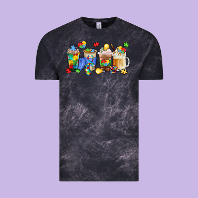Image Title Puzzlethemed Beverages And Accessories Vintage Tee Designed By Lillyallendesigns
