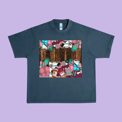 Custom Name Urban Heavy Tee Designed By Lillyallendesigns