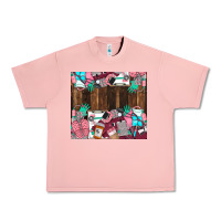 Salmon custom name Urban Heavy Tee - LillyAllenDesigns