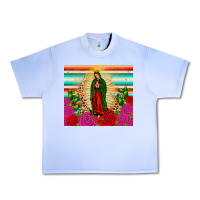 Grape Ice our lady of guadalupe cactus leopard Urban Heavy Tee - JahusDesignShop
