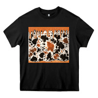 Black cowhide dripping glitter tumbler Heavy Core Tee - Jasminsmagicworld