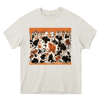 Cream cowhide dripping glitter tumbler Heavy Core Tee - Jasminsmagicworld