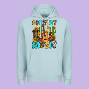 Country Music Western Olivia Premium Hoodie Designed By Oliviacreatesart