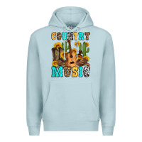 Blue Mist country music western olivia Premium Hoodie - OliviaCreatesArt