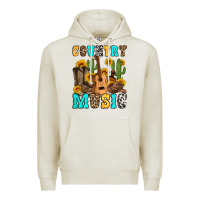 Oatmeal Heather country music western olivia Premium Hoodie - OliviaCreatesArt