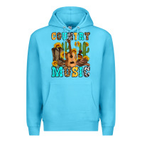 Ocean Blue country music western olivia Premium Hoodie - OliviaCreatesArt