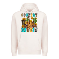 Pale Pink country music western olivia Premium Hoodie - OliviaCreatesArt