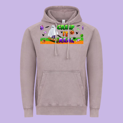 Creep It Real Libbey Glass Vintage Hoodie Designed By Bundleandbundleshop