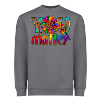 Storm LGBTQ+ you matter with leopard Heavyweight Sweatshirt - NancyCooperArtShop