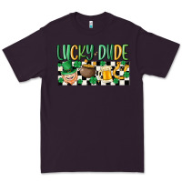 Plum lucky dude Premium Tee - MaliasSmallBusiness